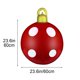 thumbnail image 3 of Decoración Navideña Inflable de Pvc de 60 Cm para Exteriores, Ideal para Decorar El Árbol de Navidad., 3 of 7