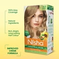 thumbnail image 4 of Nisha Creme Hair Color | Permanent Long Lasting Blonde Hair Dye Color Kit | Light Blonde | 5.07 Oz (Pack Of 2), 4 of 10