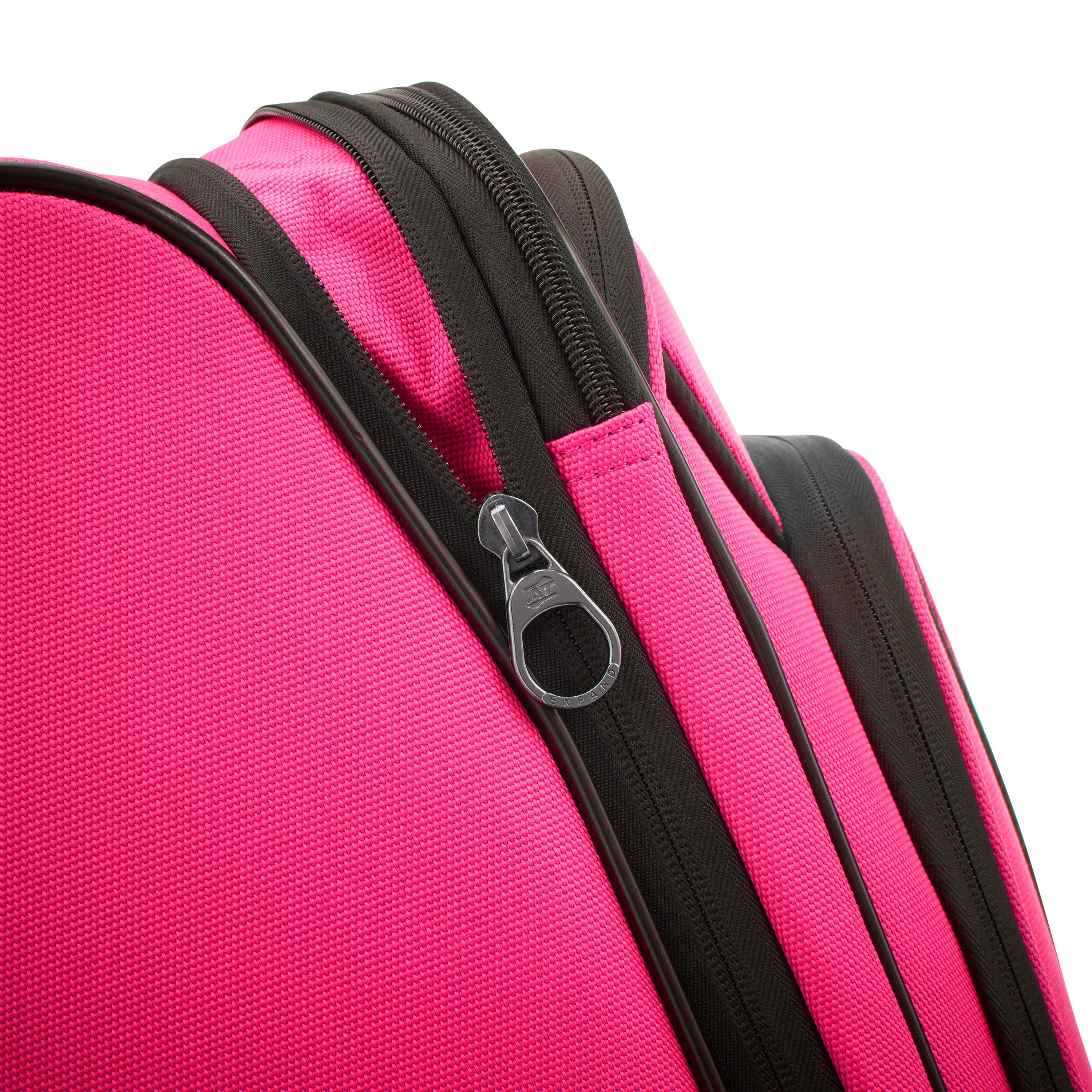 American Tourister X-Lite 3-Piece Luggage Sett with Spinner Wheels - Fuchsia