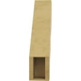thumbnail image 4 of Ekena Millwork 5"W x 16"D x 22"H Ridgewood Rough Cedar Woodgrain TimberThane Knee Brace, Primed, 4 of 6