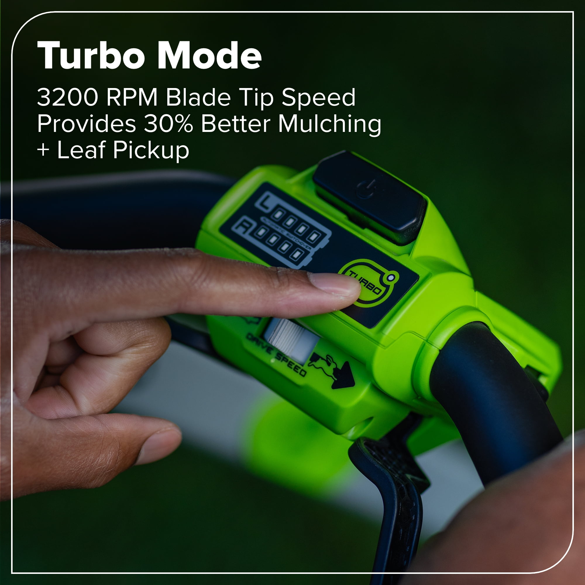 Greenworks 60V 25" Self-Propelled Lawn Mower with (2) 4.0 Ah Batteries & Rapid Charger 2546002
