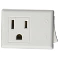 thumbnail image 1 of Switch Tap Leviton 1470 W, 15 A, 125 V AC, 3 hilos con conexión a tierra, blanco, 1 of 3