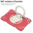 thumbnail image 3 of Dteck Case for Samsung Galaxy Tab A9+/A9 Plus 11Inch 2023, Heavy Duty Shockproof Rugged Cover with Portable Rotation Handle Stand Crossbody Shoulder Strap for Samsung X210/X216/X218,Red, 3 of 9