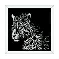 thumbnail image 6 of LUVODI Leopard Wall Mirror Square 31.5 in Crushed Diamond Mirror Gallery Display Home Wall Decor, 6 of 11