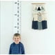 thumbnail image 5 of Cuadro colgante decorativo de pies de estilo nórdico simple en blanco y negro creativo, regla de altura para niños, colgante de pared, fotografía de carretera, 5 of 6