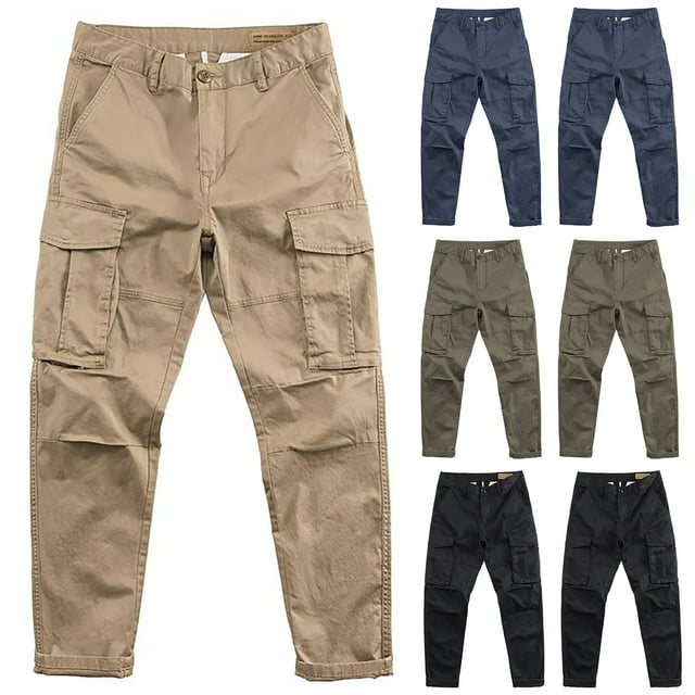 Wiyuqeen Pantalon Cargo pour Femmes Pantalon Tactique Décontracté Taille Élastique Pantalon Court Uni Grande Taille Pantalon de Randonnée Plein Air avec Poche