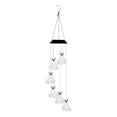 thumbnail image 3 of Vikakiooze Halloween Solar Wind Chime Lantern Colorful Doll LED Lantern String, Halloween Decorations, 3 of 6