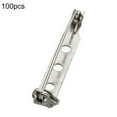 thumbnail image 2 of SPRING PARK 100Pcs Practical Alloy Brooch Bar Backs Safety Pins with Holes for Jewellery Findings, 2 of 7