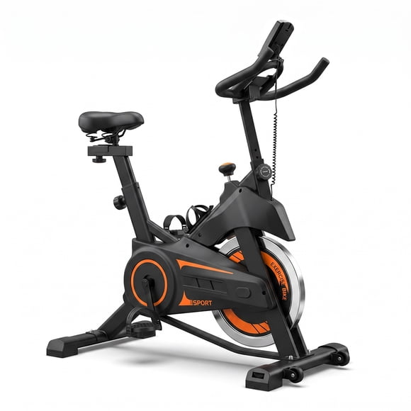 Bicicleta Estática Restsuko Profesional, Transmisión por Correa Silenciosa de 25dB y Estructura Reforzada 200kg