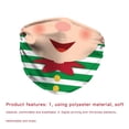 thumbnail image 3 of Guardoinrt Christmas Themed Dust Mask Breathable Polyester Printing Face Mask with Elastic Ear Rope Type 3 Pattern 2 1Set, 3 of 6