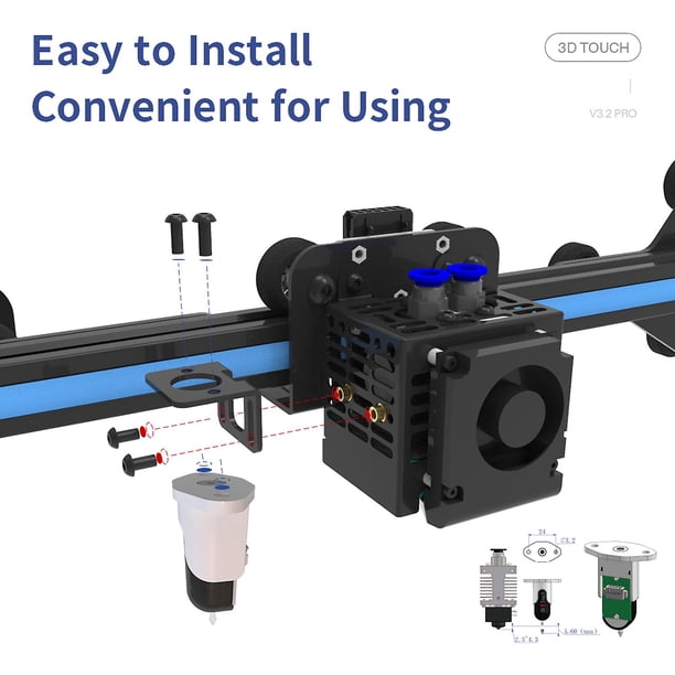 For Geeetech Printer 3d Touch Self Sensor Auto Bed Leveling Sensor Kit ...