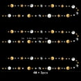 thumbnail image 3 of Dalrosia Star Circle Dot Paper Garland Banner Bunting Streamer Decor for Birthday Baby Shower New Year Wedding Christmas Party Kids Room Decor, 3 of 5