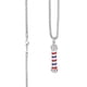 thumbnail image 2 of Lámpara de luz intermitente para barbería, colgante, collar, accesorio especial y único Plata, 2 of 9