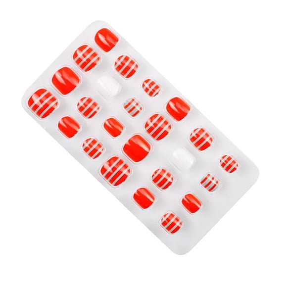 Juego de puntas de uñas artificiales Seitruly dibujos animados PNT-16-05