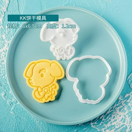 

3D Cartoon Animal Cookie Cutters Biscuit Mold Animal Crossing Forest Friends Club Fondant Mold Form