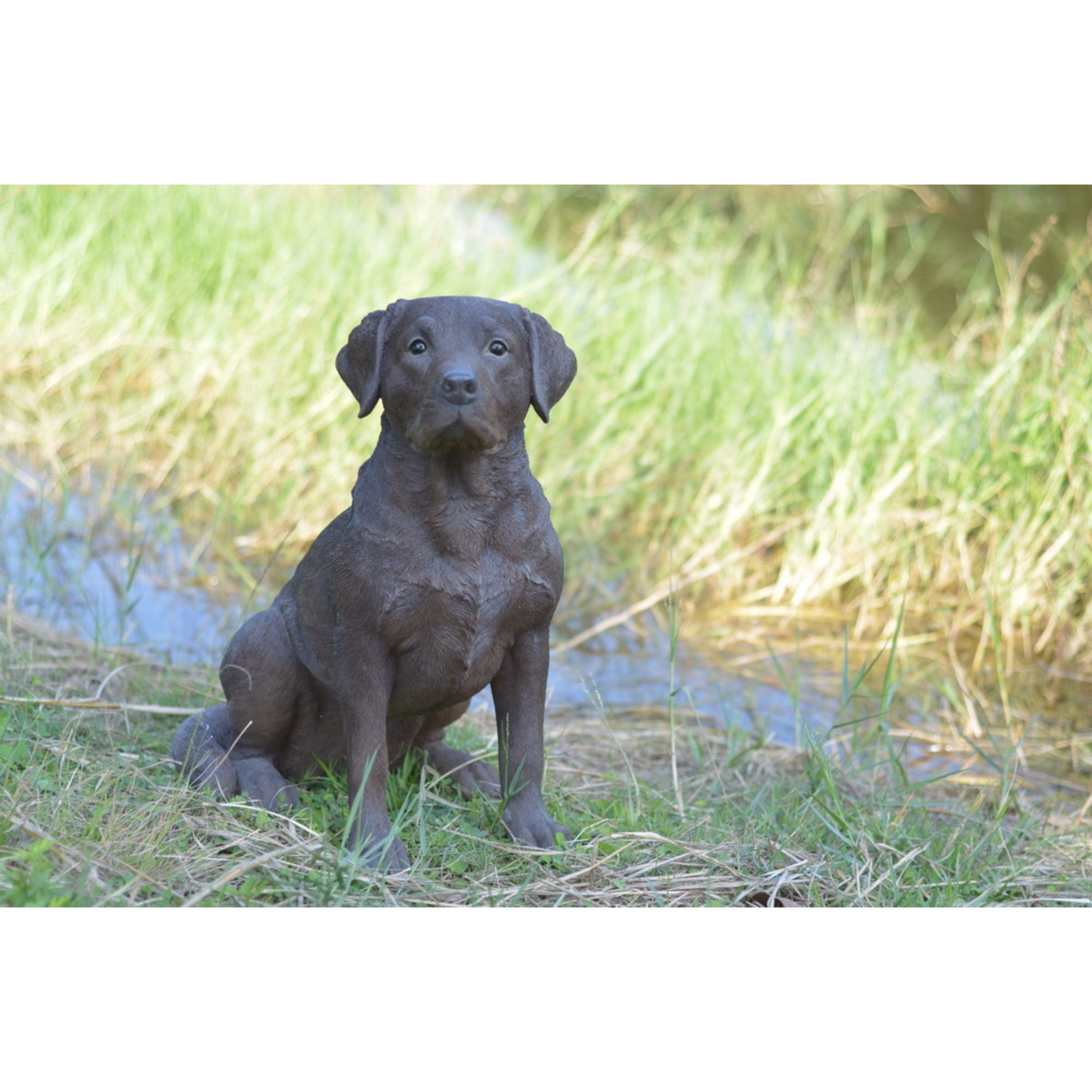 Labrador Retriever Jewelry Dog in Marsh Pendant 