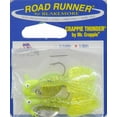 thumbnail image 2 of Road Runner Crappie Tamer, Chartreuse Sparkle, Underspin Fishing Jig, 2 of 2