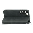 thumbnail image 3 of Feishell Wallet Case For Samsung S21 FE, Magnetic Folio Card Slots Holder Kickstand Premium PU Leather TPU Shockproof Interior Protective Case [RFID Blocking] for Samsung Galaxy S21 FE, Black, 3 of 10