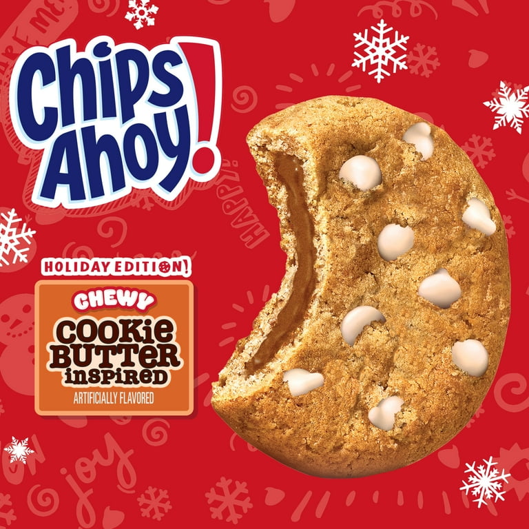 Chips Ahoy!, Chewy Cookies, Limited Edition 9.9 oz, Holiday Treats