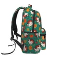 thumbnail image 3 of Fotbe Cartoon Turkey Pattern Casual Backpack for School, Travel, and Outdoor Activities - Durable, Lightweight, and Comfortable, 3 of 5