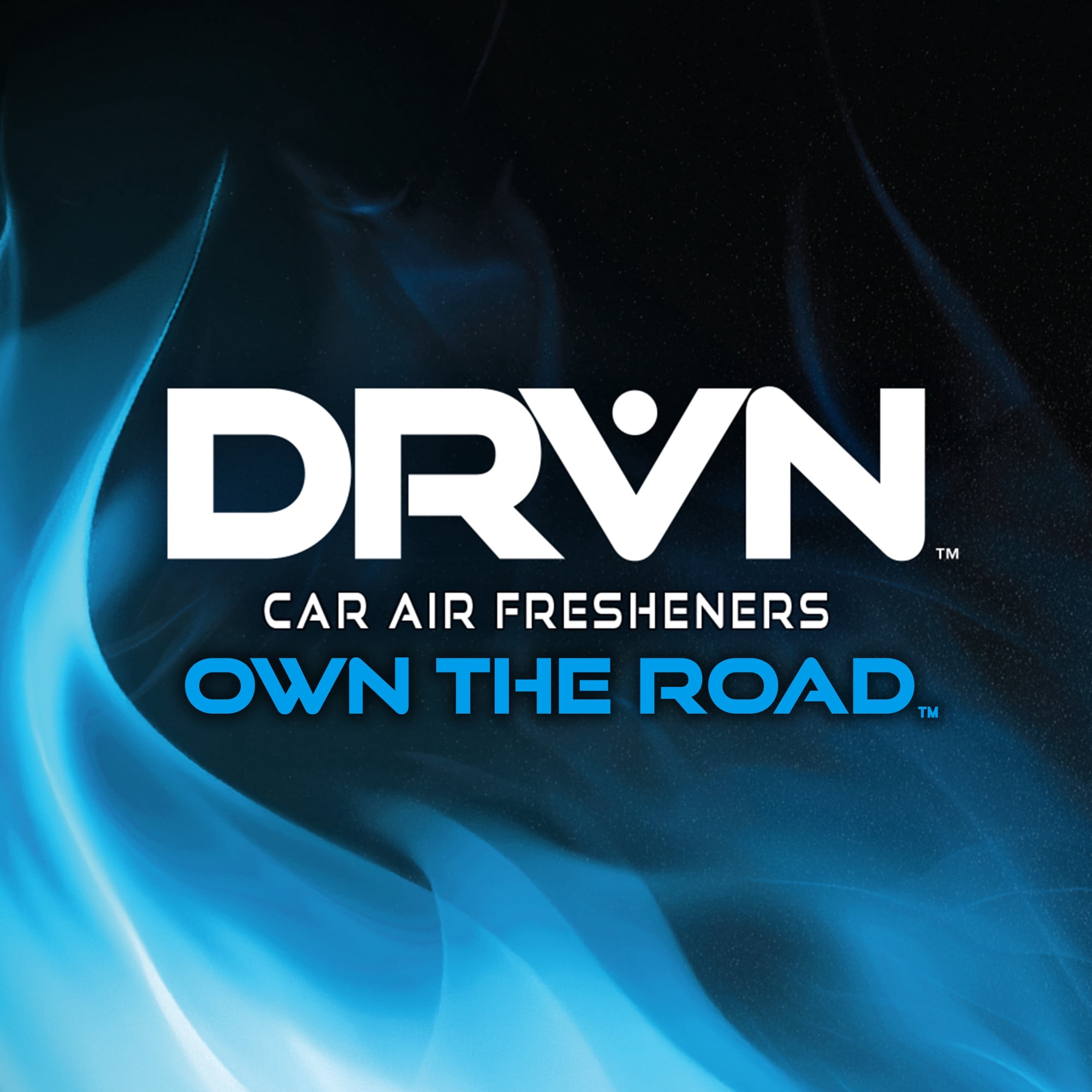 DRVN Gel Can Car Air Freshener (Dark Sky Scent), Blend of Zesty Citrus Notes with Smooth, Woody Sandalwood Lasting 30 Days