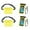 Jaune, variante sur Kyusrd Aubaines d'Été pour Terrasse Extérieure!Sac Banane de Natation Extérieure 2 Pcs et Trousse de Sac pour Téléphone Mobile 2 Pcs