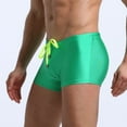 thumbnail image 3 of Swim Shorts Men Plus Size Men Breathable Trunks Pants Pockets Swimwear Beach Shorts Bathing Suit Men Green L, 3 of 3