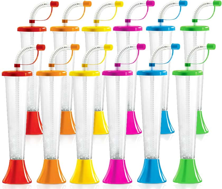 Yard Cups Kids Party 12Pack for Cold Drinks, Frozen Drinks, Kids