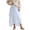 Z186-Blue, variant on Skirts for Women Dressy Straight Floral Soft & Lightweigh Flowy Maxi Skirts Tiered Floral Long Skirts with Pockets for Beach Vacation