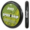 Plasticolor Jeep Black 15” Universal Fit Automotive Steering Wheel Cover, Vinyl