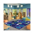thumbnail image 2 of Circle Back 5'4" x 7'8" Area Rug In Color Indigo-Color:Indigo,Material:Nylon, 2 of 2