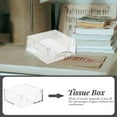thumbnail image 5 of Desktop Tissue Box Clear Acrylic Napkin Holder for Kitchen Hotel Dining Table, 5 of 5