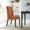 thumbnail image 5 of Baron Fabric Dining Chair Orange, 5 of 5