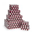 thumbnail image 2 of Set Of 2 Rectangle Geometric Pattern Decorative Boxes, 2 of 4