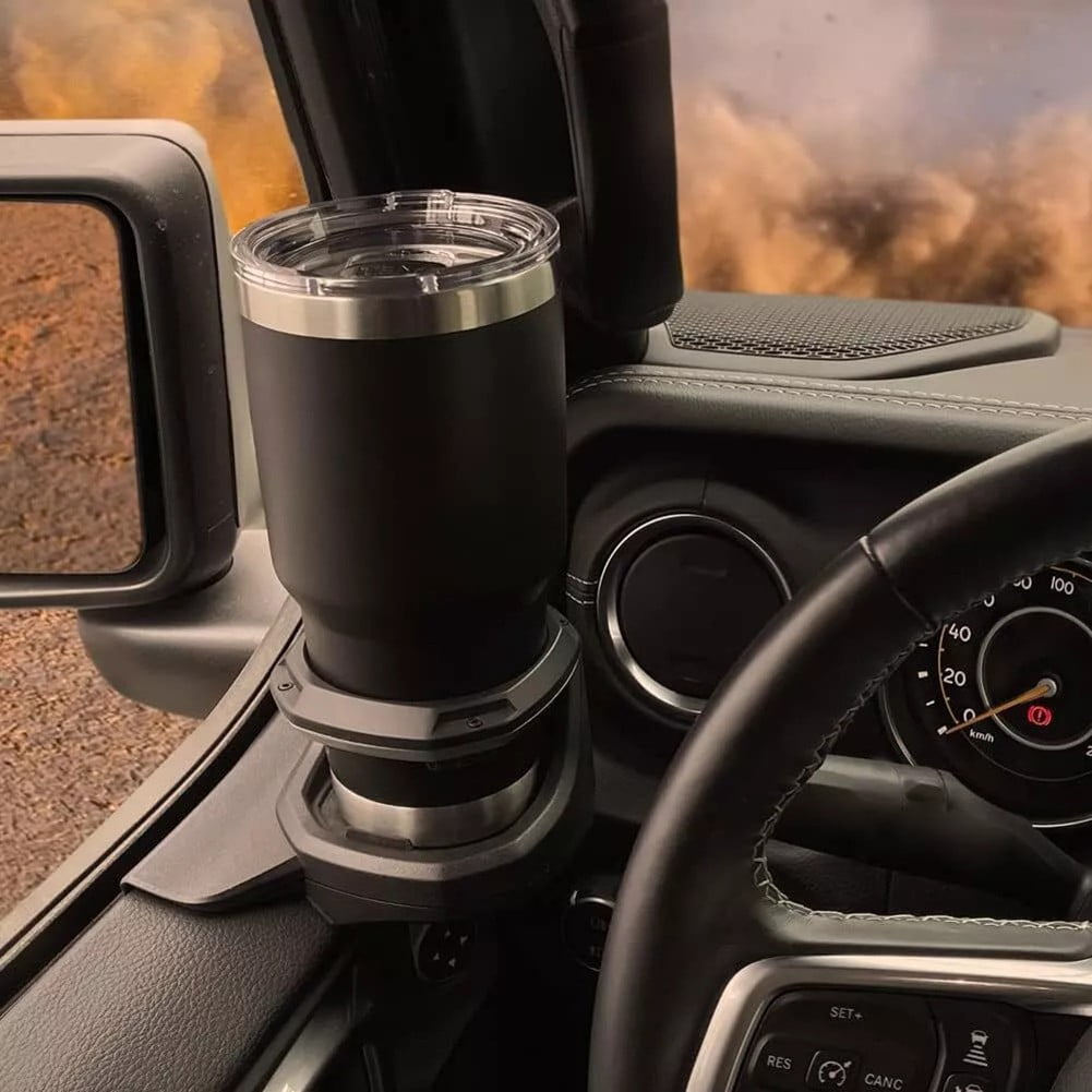 Right & Left Cup Holder For Jeep For Wrangler Jl For Gladiator Jt 2018-2024 Window Water Cup Holder Water Bottle Stand
