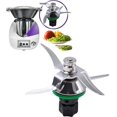 thumbnail image 1 of piece - TM5/TM6 replacement blades - Adapter for food processor - Blender blade - Kitchen repair parts - Food-grade stainless steel - 132*120*80 mm - Replacement blade for food processor chopping and, 1 of 5