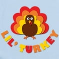 thumbnail image 2 of CafePress - Lil' Turkey Long Sleeve Infant Bodysuit - Long Sleeve Cotton Baby Bodysuit, 2 of 4