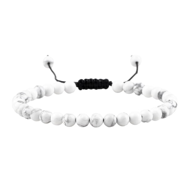 Minnieouse de cuentas de piedra exquisita, diseños elegantes, tamaño adecuado para todos los regalos, de piedra Natural Ropa, zapatos y accesorios Miscelánea Blanco