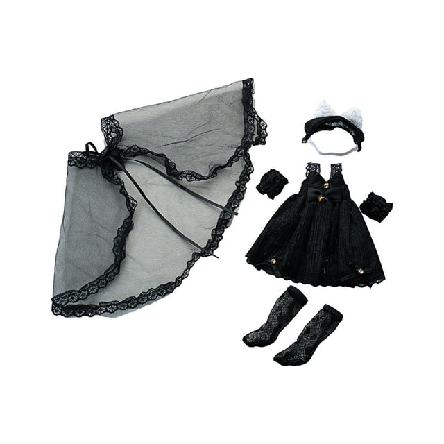 Falda de muñeca para niña de 12 pulgadas, ropa de moda para muñeca de simulación, tela suave, vestido informal para muñeca de todos los días, vestido Estilo G