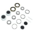 VOBOR 2 Set Trailer Axle Hub Bearings Kit,Trailer Axle Kit Boat Trailer