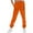 Orange, variant on CLOISE Sweatpants for Women Joggers Baggy Fleece Lined Jogger Pants Casual Petite Low Rise Elastic Bottom Trousers White Workout Elastic Waist Drawstring Heart Sweatpants with Pockets Everyday Pants