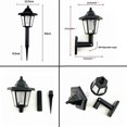 thumbnail image 3 of Outdoor Led Solar Wall Light Waterproof Landscape Light For Garden, 3 of 5