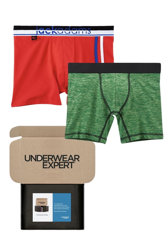 Men's Designer Boxer Briefs Curated Box, 2 Pairs