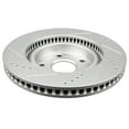 thumbnail image 3 of CCIYU Rotors Drilled Slotted Brake Rotor Disc fit for 2006-2018 for Toyota RAV4, 3 of 5