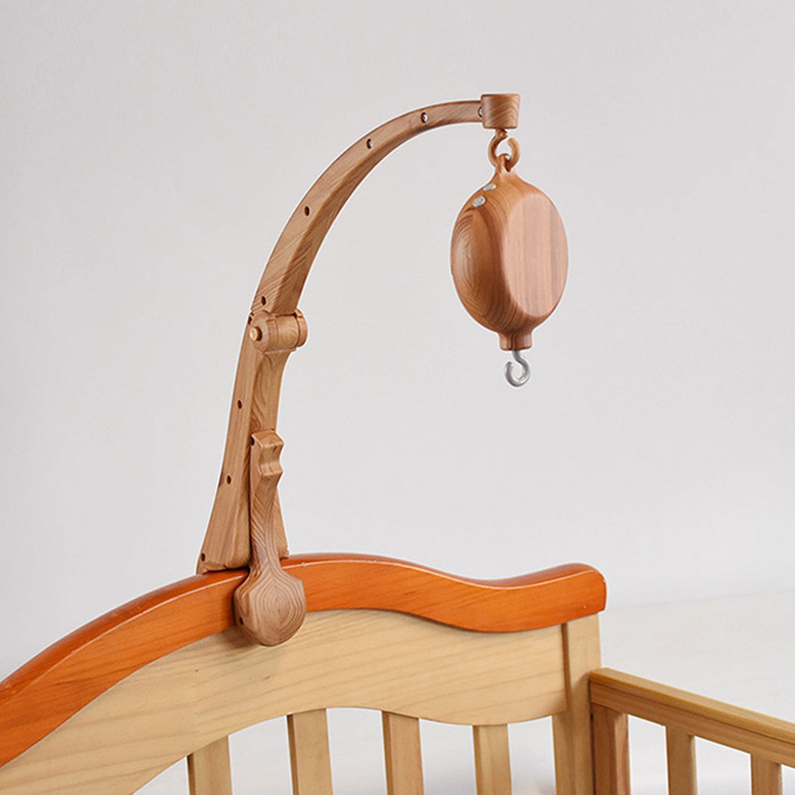Baby Crib Mobile Musical Box Built-in Music Power 35 Tunes With Arm Baby Rotary Mobile Crib Music Box