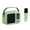 Green, variant on Bdday Handheld Singing And Microphone Integrated Mini Bluetooth Speaker Handheld Portable Microphone Speaker