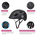 thumbnail image 2 of Bicicleta y monopatín Helmet XJD para niños pequeños de 1 año o más, color negro, 2 of 8