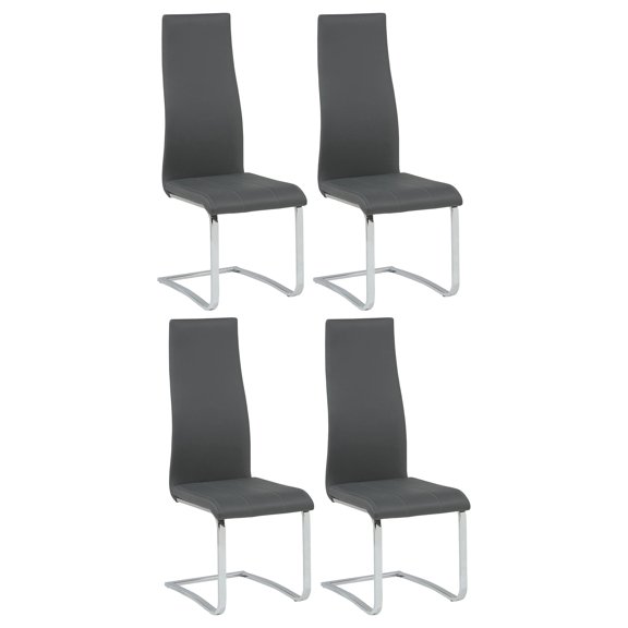 Montclair Upholstered Dining Side Chair Gray (Set of 4)