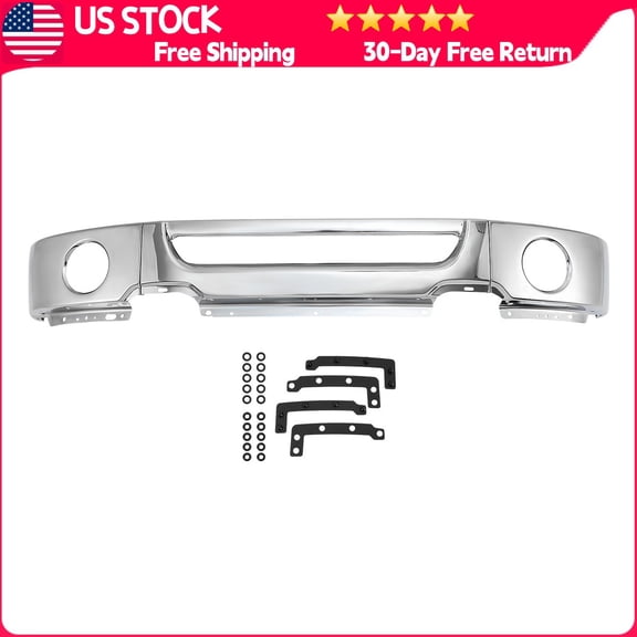 Front bumper face bar Fits For 2006-2008 Ford F-150/ Lincoln Mark LT Chrome