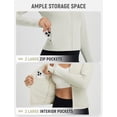 thumbnail image 6 of baleaf Women's UPF 50+ Sun Shirt Lightweight Crop Raw Linen S, 6 of 6